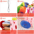 POPETPOP 2 Pcs Bird Chewing Toys - Beak Grinding Stone for Parakeet Treats, Teeth Grinding Chew Toy for Parrot,