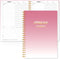 Fitness Journal Workout Planner for Women & Men, A5 Sturdy Workout Log Book for Gym & Home Workouts - Pink