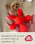 5" Puppy Toy - Squeaky Dog Toy - Soft - Natural Rubber Latex - in Diameter - Small Breeds & Puppies