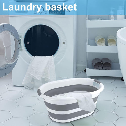 ddLUCK Multi-Functional Collapsible Pet Bathtub, Portable Indoor Outdoor Washing Tub for Small Pets