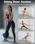 Zacro Resistance Bands, 6 Resistance Levels Pull Up Assistance Bands for Men & Women, Heavy Duty Set with Door Anchor