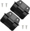 Ig-loo Coolers Hinge Replacement Parts, 2 Pack Latch for 25, 52, 72 Qt BMX Coolers with 4 Screws, Outdoor Cooler Hinges