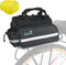 Lumintrail Bike Rack Bag, Expandable Rear Trunk Bicycle Carrier with Waterproof Rain Cover, 13L