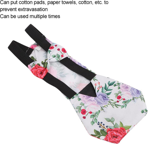 Stylish Washable Poultry Diaper with Bow Tie for Chickens, Ducks, Geese, and Roosters