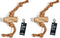 Dog CHEW Made of Coffee Wood and Coconut Rope - Xtra Large, 2 Pack