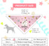 BANMODER Dog Birthday Bandana and Hat - Multi Size Square Scarf, Party Supplies for Large X-Large Dogs