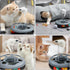 TSEB4TEP 10.5 Inch Set Cat Tunnel, Indoor Cat Toy, Roller Track Cat Toy, Collapsible S-Shaped Play Tube, Diameter Maze