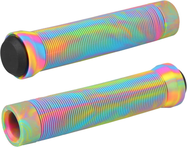 Scooter Grips - Mixed Color MTB & BMX Handlebar Grips, 145mm Soft Grips for Pro Stunt Kick Scooter, Mountain Bike