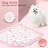 22"x 22" 6-Layer (100 Counts) MIZOK Puppy Pads with Leak-Proof Quick-Dry Design Pee Pads for Dogs Potty Training