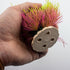 Fish Tank Decorations, Plastic Artificial Aquarium Plants Décor (Pink Yellow)