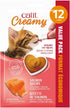 Catit Creamy Lickable Cat Treat, Healthy Tuna Cat Treat, 12 Pack