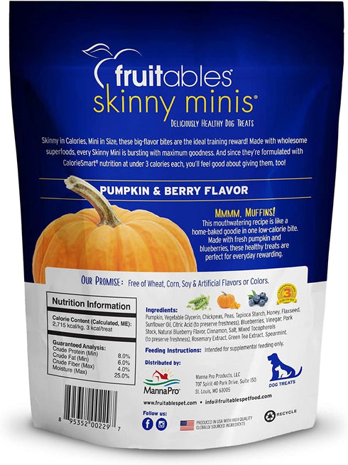 Fruitables Skinny Pumpkin and Berry, 5 Ounces (12 Pack)