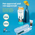 RADIUS USDA Organic Dental Solutions Adult Kit 2 Units | Includes 1 Dog Toothbrush & 1 0.8oz Non Toxic Toothpaste