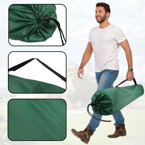 Fampery 2-Pack 36.2x9.8in Camping Chair Replacement Bags, Polyester Outdoor Folding Chair Large Storage Bag