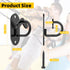 Resistance Band Wall Anchors System, Space-Saving Workout Anchors for Exercise Bands, 3 Pcs