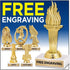 4.25" Cow Trophies - Dairy Cow Trophy Awards Prime