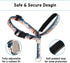 BARKLESS Dog Head Collar, Anti-Pulling Printed Head Halter with Leash, Gentle Head Harness with Adjustable Clip for Small Medium Large Dogs, Perfect for Training Leash-Reactive Dogs (L, Trees)