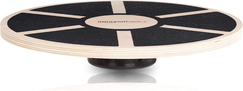 Black Wobble Balance Trainer Board for Core Strength