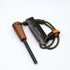 Fire Starter for Campfires, Flint and Steel Kit, Ferro Rod Survival Kit with Fast Fire Stick