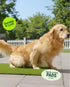 Green Label Products (4-Pack) 20x25 Artificial Grass Dog Potty Grass Pad Replacement Reusable Dog Grass Pads for Indoor