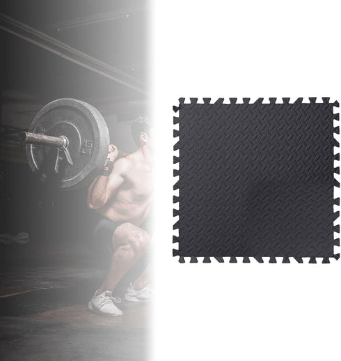 SM SunniMix Puzzle Exercise Mat, Interlocking Foam Floor Tiles for Home Gym, Mat for Home Workout Equipment, Floor