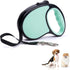 Retractable Dog Leash - Tangle Free Heavy Duty for Small Medium Large Dogs, One Button Break and Lock (Green)