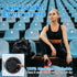 3D Esme L&H Portable Seat Cushion, Breathable Fabric Foldable Seat Cushion for Stadium Bleachers/Airplane Travel; Soft