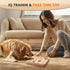 LOOBANI Wooden Dog Puzzle Toys - Interactive Slow Feeder IQ Training Toys for Small to Large Dogs, Dog Bone Pattern