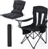 BALAPET Folding Padded Camping Chair with Cushion, Large Padded Outdoor Chair with