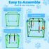 8 SpaceTime Puppy Play Gym with Hanging Toys,Interactive Dog Toys to Keep Them Busy,Puppy Chew
