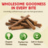 2 100% Chewmasters Organic Chicken & Brown Rice Dog Treats, Pound Bag, Organic, Made in The USA, Corn, Soy & Wheat