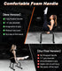Push Up Bar, 12 Inch High Non-Slip Parallettes Bars & Dip Bars with Foam Handles for Strength Training