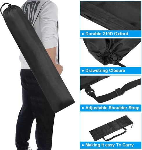 31x8 Inch PATIKIL Camp Chair Replacement Bag, Nylon Folding Camping Chair Carry Bag Tripod Case Bag with Handle