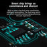 PAKEWAY Cat Nail Clipper with LED & U-V Light, Sharp Angled Blade Grooming Tool for Dogs, Cats, Rabbits