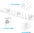 POPETPOP Coral Holder - Acrylic Aquarium Fish Tank Glass 32 Hole Cover Clip Support Holder