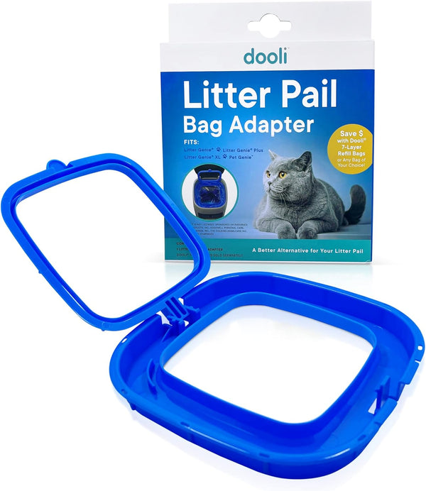 Cat Litter Pail Bag Adapter, Fits Litter Genie, Litter Genie Plus, Litter Genie XL, and XXL