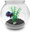 Mini Fish Bowls for Aquariums, 0.8 Gallon / 3L Capacity