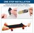Haisalin 30Pcs (30) Precut Foam Grip Tape for Fingerboards - One Step Installation