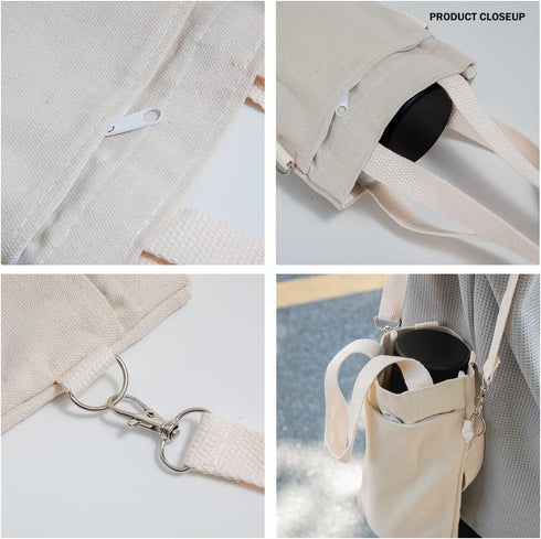 cyclopes Water Bottle Bag,Water Bottle Carrier Bag, Reusable Insulated Coffee Cup Carrier, Portable Drink Holder