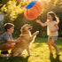 Generic 45cm Durable Dog Balls for Aggressive Chewers - Giant Herding Tear-Resistant Inflatable Pet Toy | Dog Toy Ball