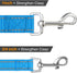 Joytale Double-Sided Reflective Dog Leash, 6 FT/5 FT/4 FT, Padded Handle for Medium & Large Dogs, Sky Blue