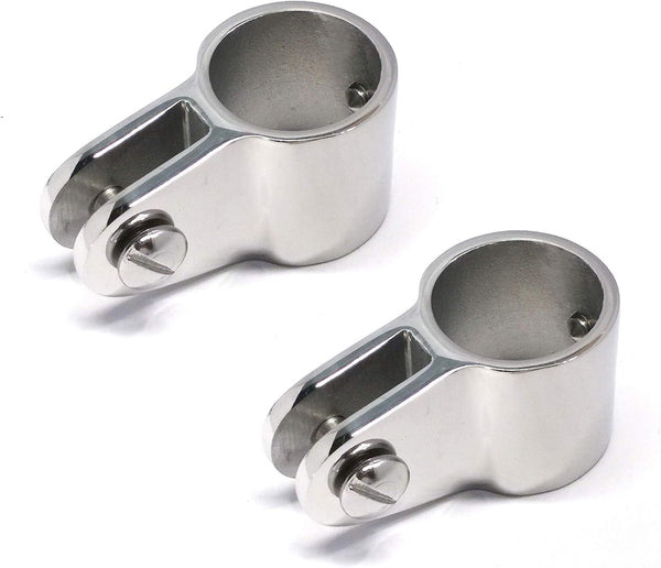 keehui Marine Grade 316 SS 3/4in (19mm) Bimini Top Jaw Slide Boat Hardware Fitting for Round Tube