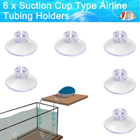 15 Feet Airline Tubing, Standard Aquarium Air Pump Accessories with Air Stone Disc and Connectors