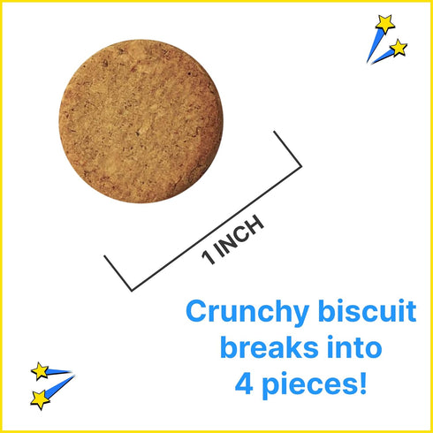 Peanut Butter, Cricket, Pumpkin Gut Health Dog Treats - 5oz, 2-Pack | Natural Prebiotic, Made in USA