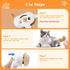 3-in-1 Pet Steam Brush for Dog & Cat Spray Hair Removal Comb for Shedding & Grooming, Softens Fur & Reduces Static