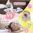Pink Puppy Toys for Boredom - 23 Pack Chew Toys for Teething, Interactive Toys for Puppies, Cute Small Toys with Treat