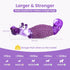 HGB Squeaky Dog Toys for Aggressive Chewers, Tough Indestructible Chew Toy for Large Medium Dogs