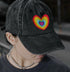Funny Adjustable LGBT Baseball Cap, Embroidered Rainbow Pride Hat for Men Women, Dad Hat Accessories