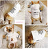 Stock Show Pet Pajama with Hood, Thickened Luxury Soft Cotton Bathrobe, Quick Drying Dog Towel, White, S