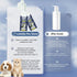Dog Paw Cleaner, No-Rinse Foaming Cleanser with Silicone Bristle Brush for Gentle Cleaning